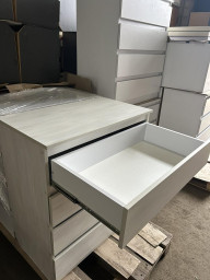 Комод Лайт 4 із ящиками Біле дерево 80*45*90 