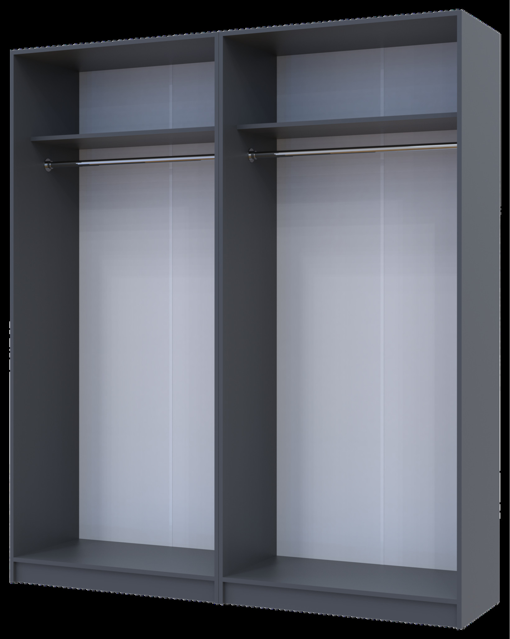 Комплект Doros Промо 2+2 ДСП 180х48х204 (42005068)  Графит 