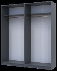 Комплект Doros Промо 2+2 ДСП 180х48х204 (42005068)  Графит 