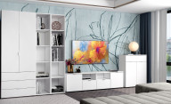 Комод Doros Рон 2 2 фасады 1 шухляда 80х38х100 (41516003) Белый Комод Doros Рон 2 2 фасады 1 шухляда 80х38х100 (41516003) Белый