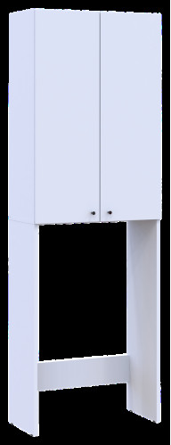 Шкаф для стиральной машины Doros  Лола ДСП 64х31.6х190 (41516022) Белый 