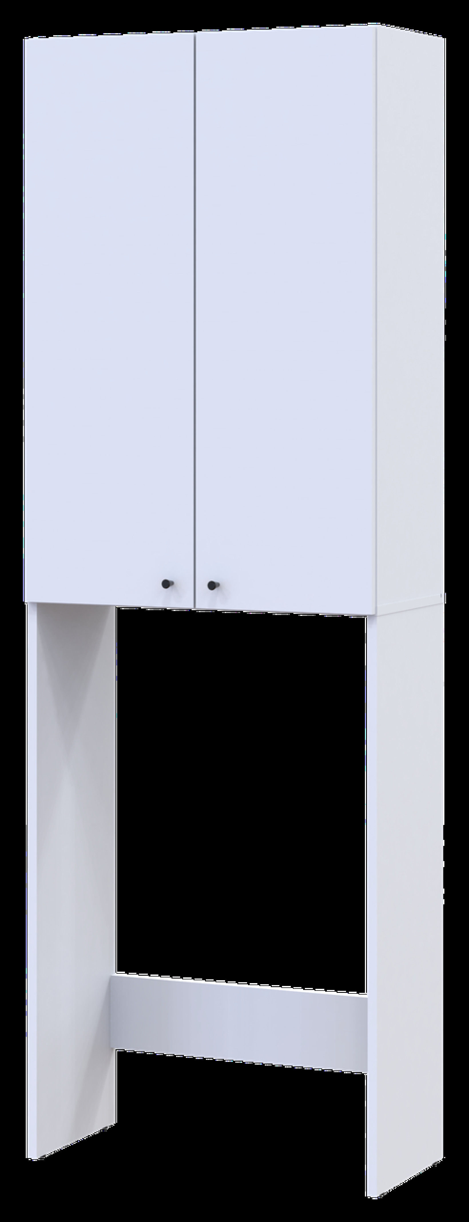 Шкаф для стиральной машины Doros  Лола ДСП 64х31.6х190 (41516022) Белый 