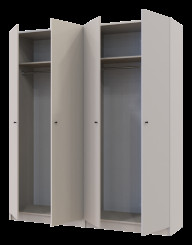 Комплект Doros Промо 2+2 ДСП 180х48х204 (80737672) Кашемир