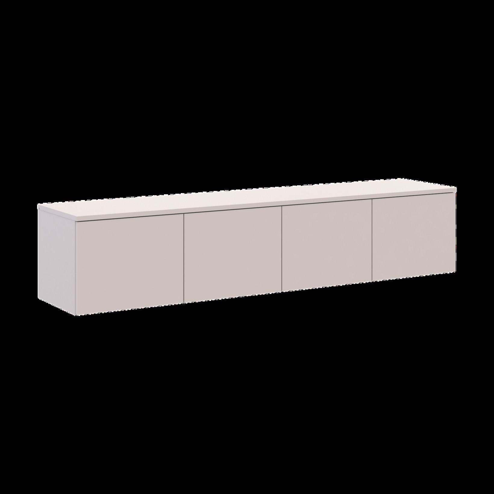 Тумба ТВ Doros Левия 4Д 160х35х33 (41516085) Кашемир