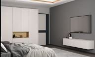 Тумба ТВ Doros Левия 4Д 160х35х33 (41516085) Кашемир Тумба ТВ Doros Левия 4Д 160х35х33 (41516085) Кашемир