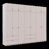Шкаф для одежды Doros Лукас  3+4 ДСП 300х50х240 (42005132) Кашемир 
