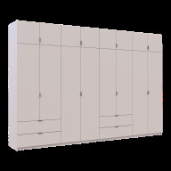 Шкаф для одежды Doros Лукас 4+4 ДСП 360х50х240 (42005144) Кашемир