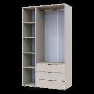 Комплект Doros Гелар з Етажеркою 2 ДСП 115.7х49.5х203.4 (80737643) Кашемир Комплект Doros Гелар з Етажеркою 2 ДСП 115.7х49.5х203.4 (80737643) Кашемир