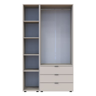 Комплект Doros Гелар з Етажеркою 2 ДСП 115.7х49.5х203.4 (80737643) Кашемир Комплект Doros Гелар з Етажеркою 2 ДСП 115.7х49.5х203.4 (80737643) Кашемир