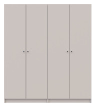 Комплект Doros Промо с полками 2+2 ДСП 180х48х204 (44900290) Кашемир