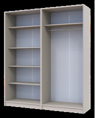 Комплект Doros Промо с полками 2+2 ДСП 180х48х204 (44900290) Кашемир
