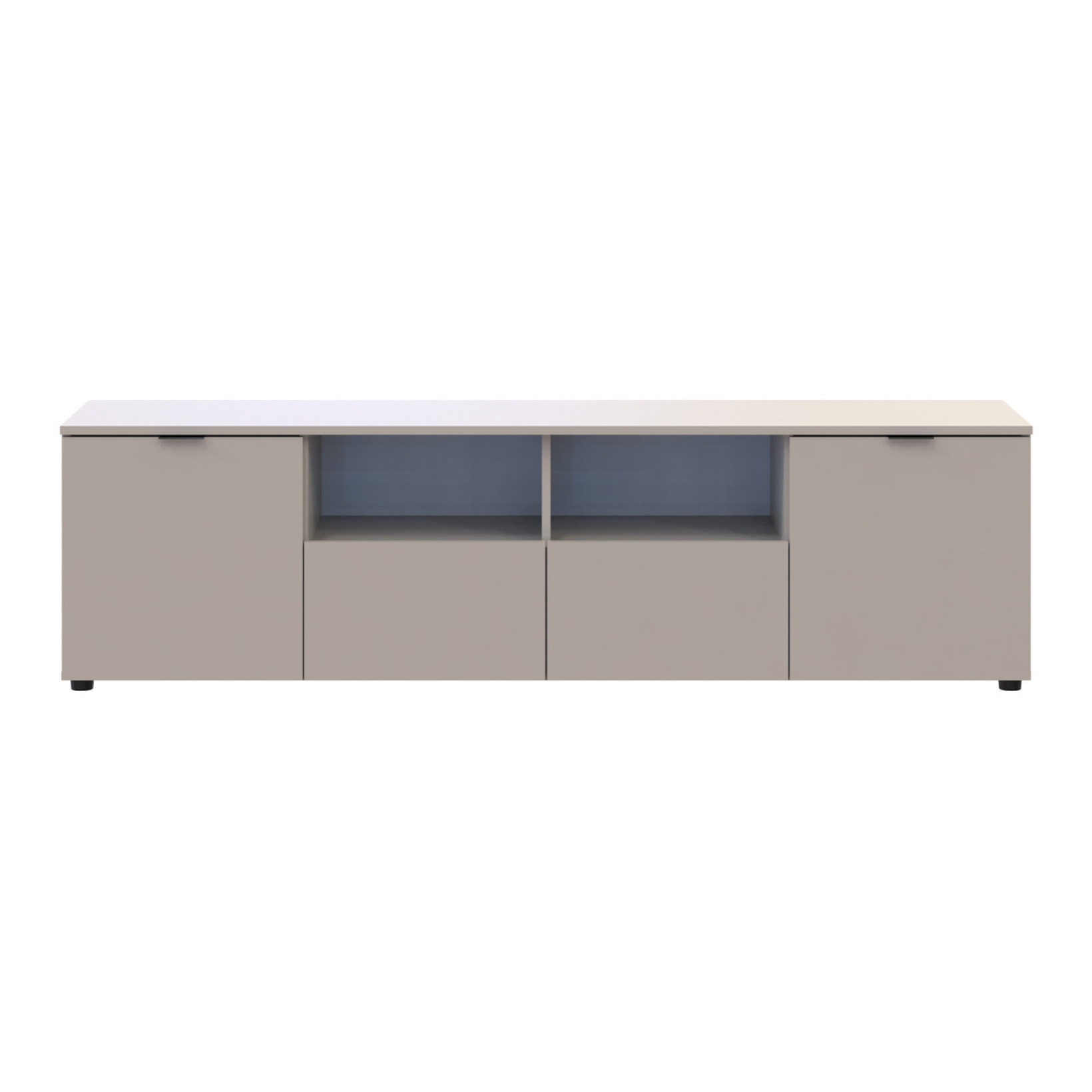 Комод Doros Рон 4 2 фасада 2 шухляды 180х38х50 (41516046) Кашемир