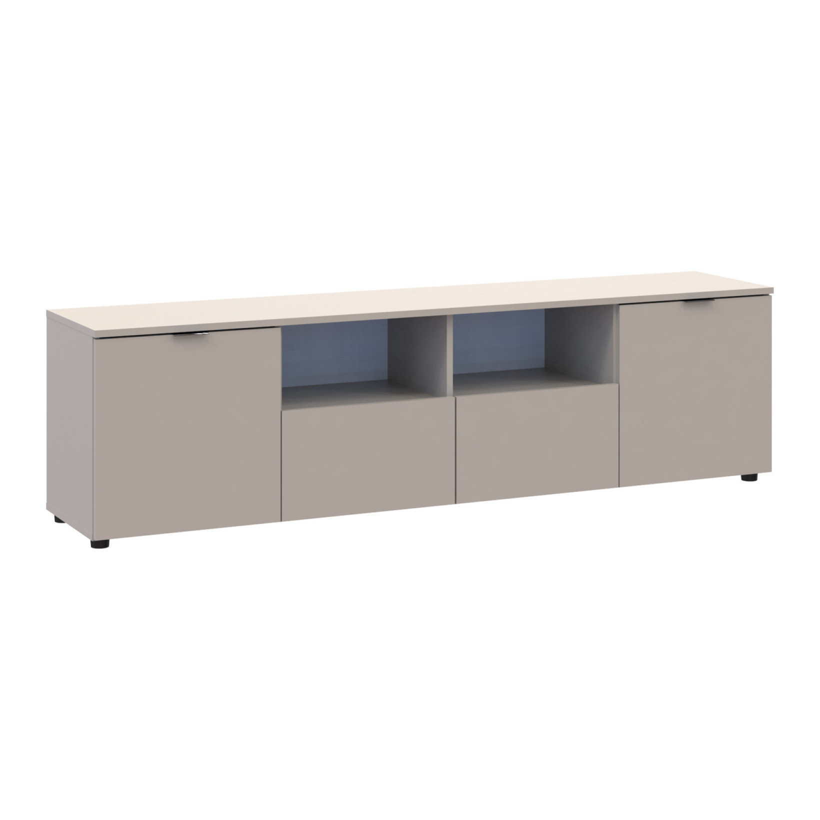 Комод Doros Рон 4 2 фасада 2 шухляды 180х38х50 (41516046) Кашемир
