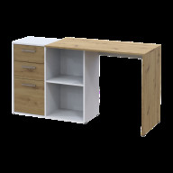 Офисный стол Doros T8 100х83х75 (41516060) Белый/Дуб Артизан Офисный стол Doros T8 100х83х75 (41516060) Белый/Дуб Артизан