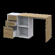 Офисный стол Doros T8 100х83х75 (41516060) Белый/Дуб Артизан Офисный стол Doros T8 100х83х75 (41516060) Белый/Дуб Артизан