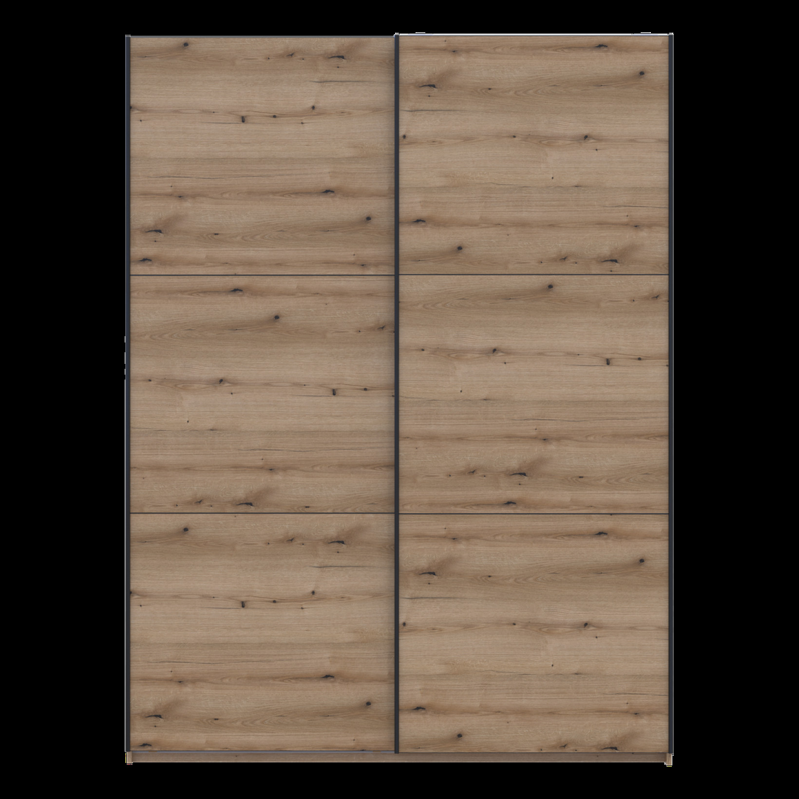 Шкаф купе Doros G-Caiser 2 ДСП / 3 части 180х60х240 (80737748) Дуб Эвок 