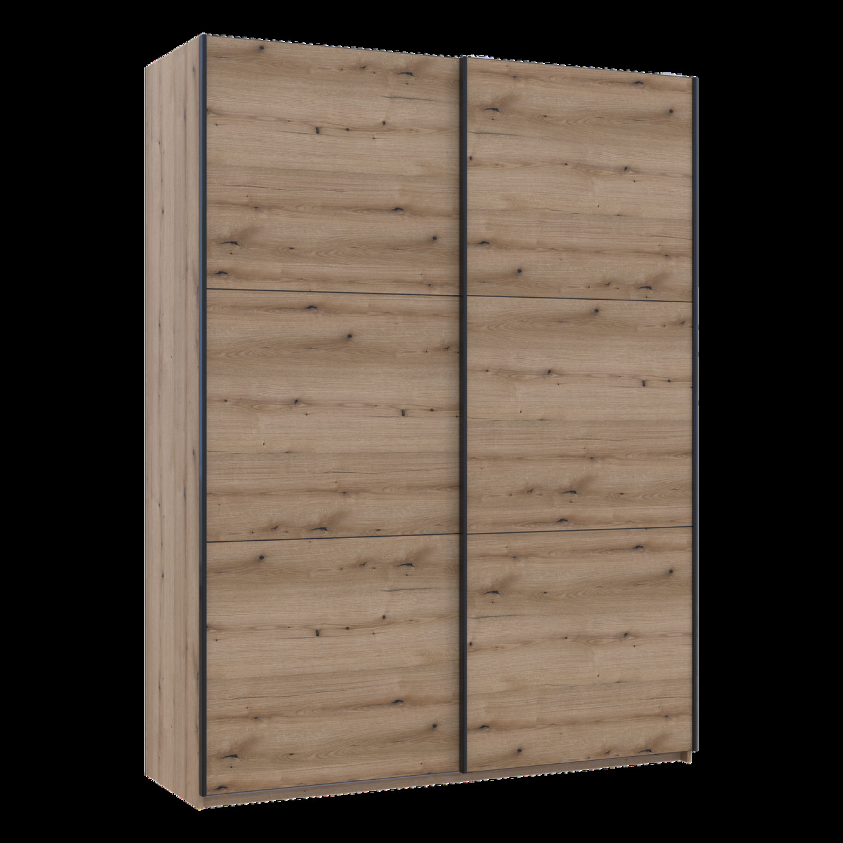Шкаф купе Doros G-Caiser 2 ДСП / 3 части 180х60х240 (80737748) Дуб Эвок 
