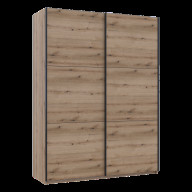 Шкаф купе Doros G-Caiser 2 ДСП / 3 части 180х60х240 (80737748) Дуб Эвок 