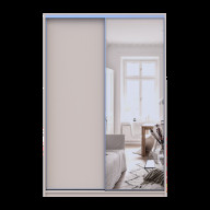 Шкаф купе Doros Сити Лайт 1 ДСП / 1 зеркало 150х60х225 (80736353) Кашемир Шкаф купе Doros Сити Лайт 1 ДСП / 1 зеркало 150х60х225 (80736353) Кашемир