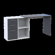 Офисный стол Doros T8 100х83х75 (41516125) Белый/Графит Офисный стол Doros T8 100х83х75 (41516125) Белый/Графит
