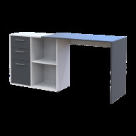 Офисный стол Doros T8 100х83х75 (41516125) Белый/Графит Офисный стол Doros T8 100х83х75 (41516125) Белый/Графит
