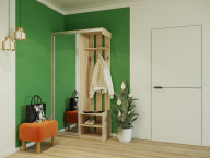 Прихожая Doros City One Door 1 Зеркало 110х45х210 (44900083) Дуб Cонома Прихожая Doros City One Door 1 Зеркало 110х45х210 (44900083) Дуб Cонома