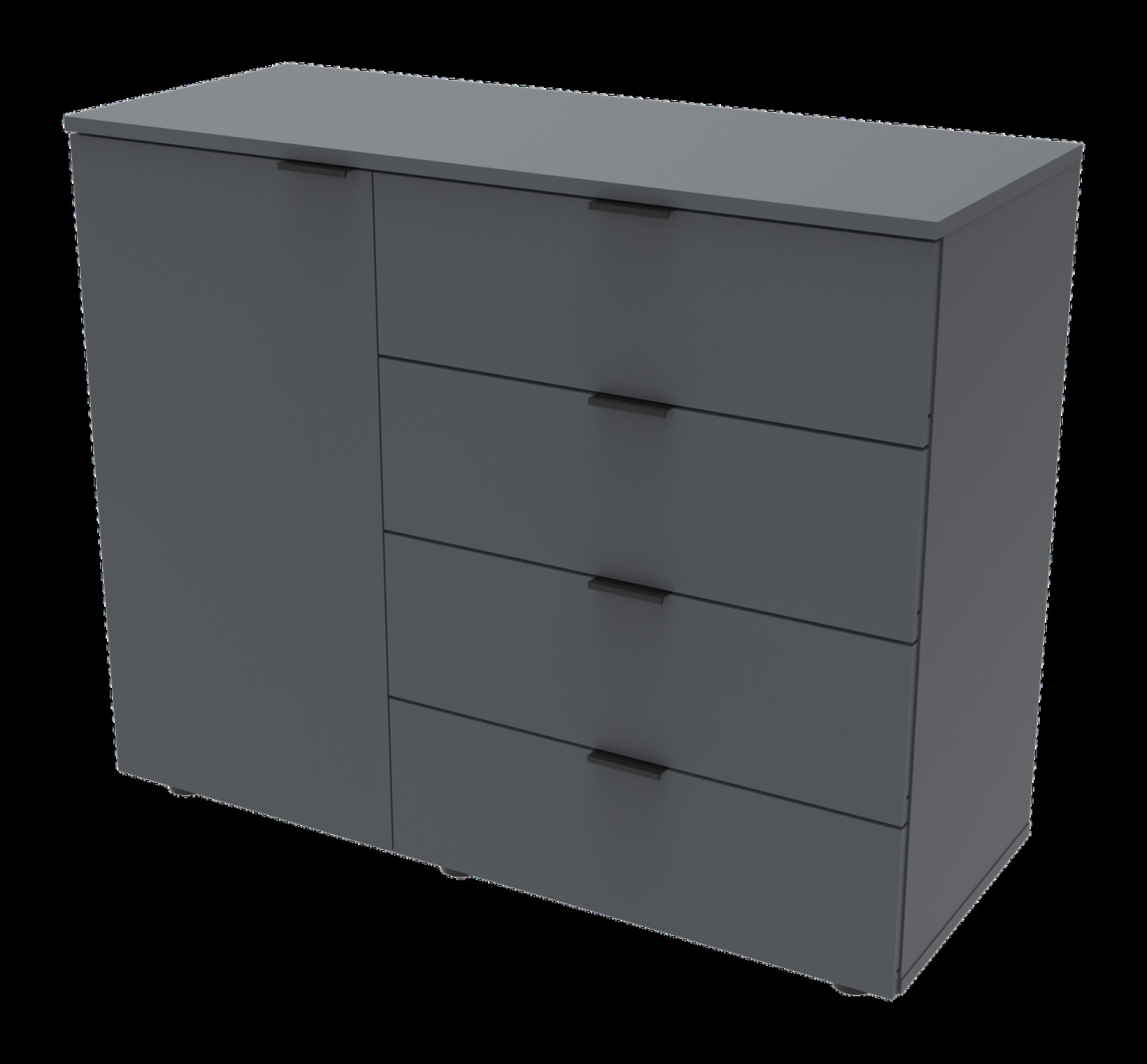 Комод GС1 Doros 100х40х81,2 (41510069) Графит