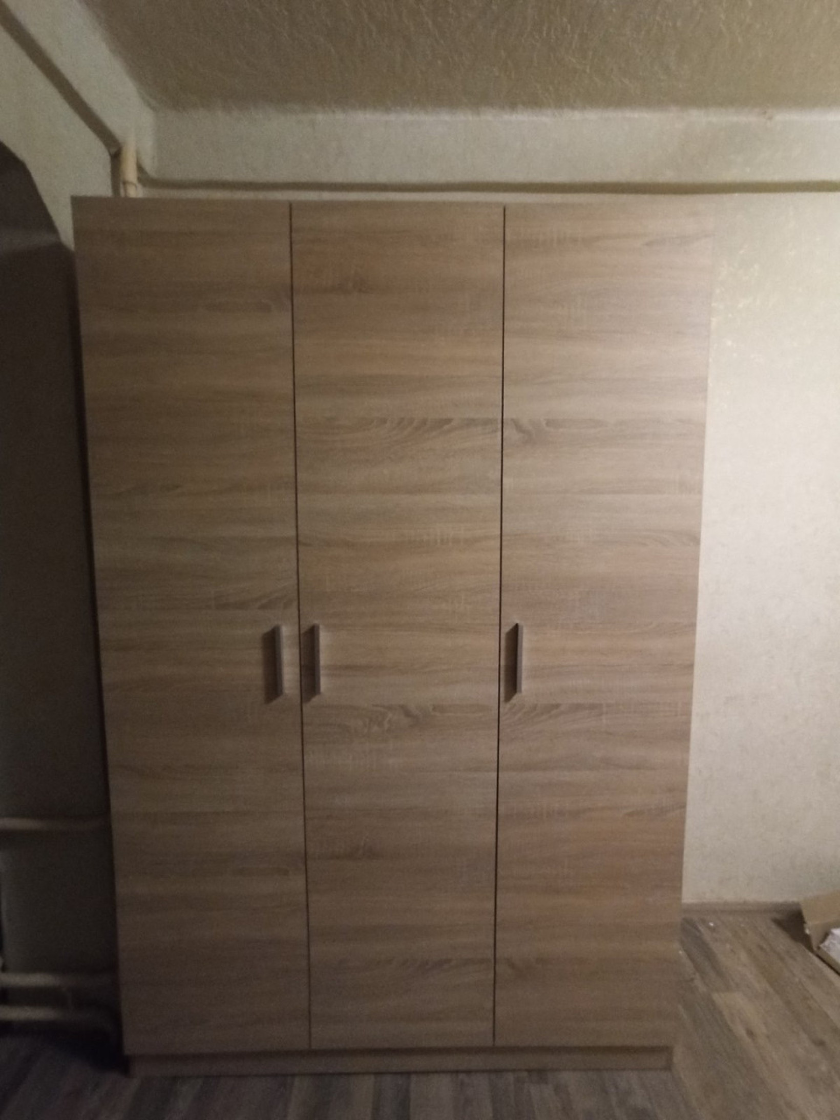Шкаф для одежды Doros Промо 3 ДСП 135х48х204 (80737072) Дуб сонома