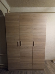 Шкаф для одежды Doros Промо 3 ДСП 135х48х204 (80737072) Дуб сонома
