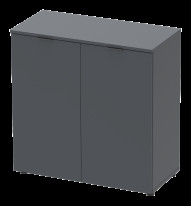 Комод Doros Рон 3 2 фасада 80х38х81 (41516002) Графит Комод Doros Рон 3 2 фасада 80х38х81 (41516002) Графит