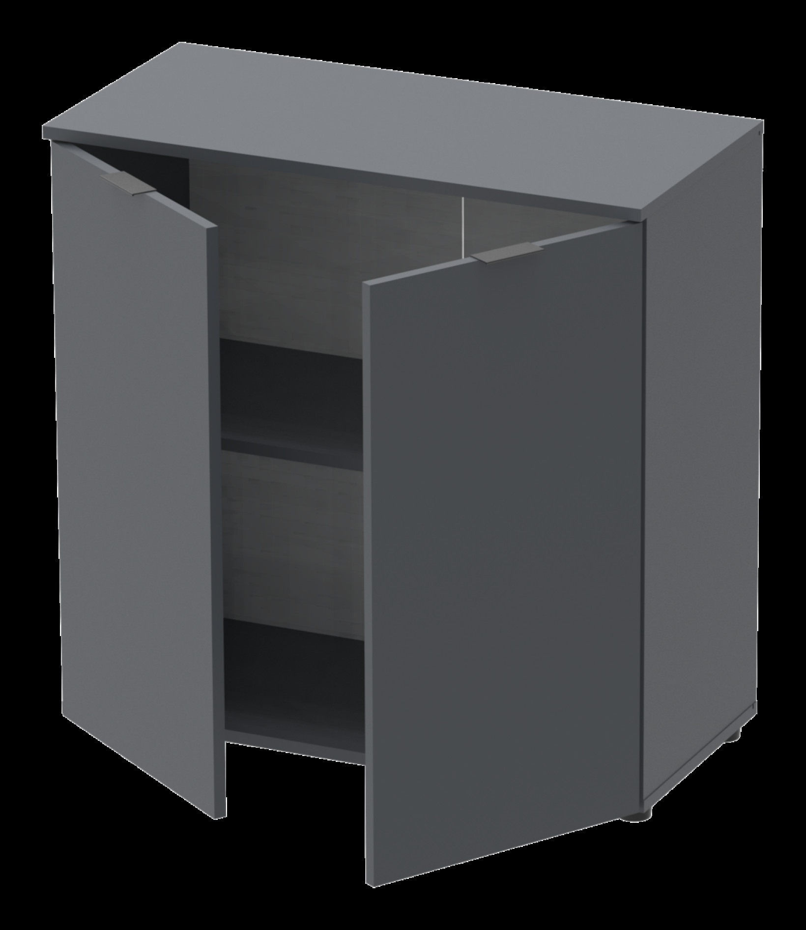 Комод Doros Рон 3 2 фасада 80х38х81 (41516002) Графит