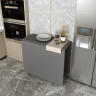Столовый стол Doros Торонто 180х89х80 (41510095) Графит Столовый стол Doros Торонто 180х89х80 (41510095) Графит