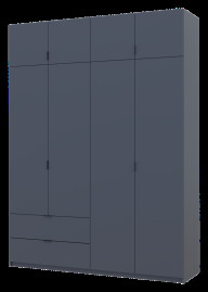 Шкаф для одежды Doros Лукас 180х50х240 (80736288) Графит Шкаф для одежды Doros Лукас 180х50х240 (80736288) Графит