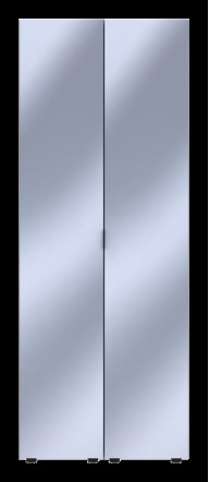 Комплект Doros Гелар 2 Зеркала 78х49.5х203.4 (42002164) Графит Комплект Doros Гелар 2 Зеркала 78х49.5х203.4 (42002164) Графит