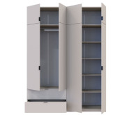 Распашной шкаф для одежды Doros Лукас 180х50х240 (80737729) Кашемир
