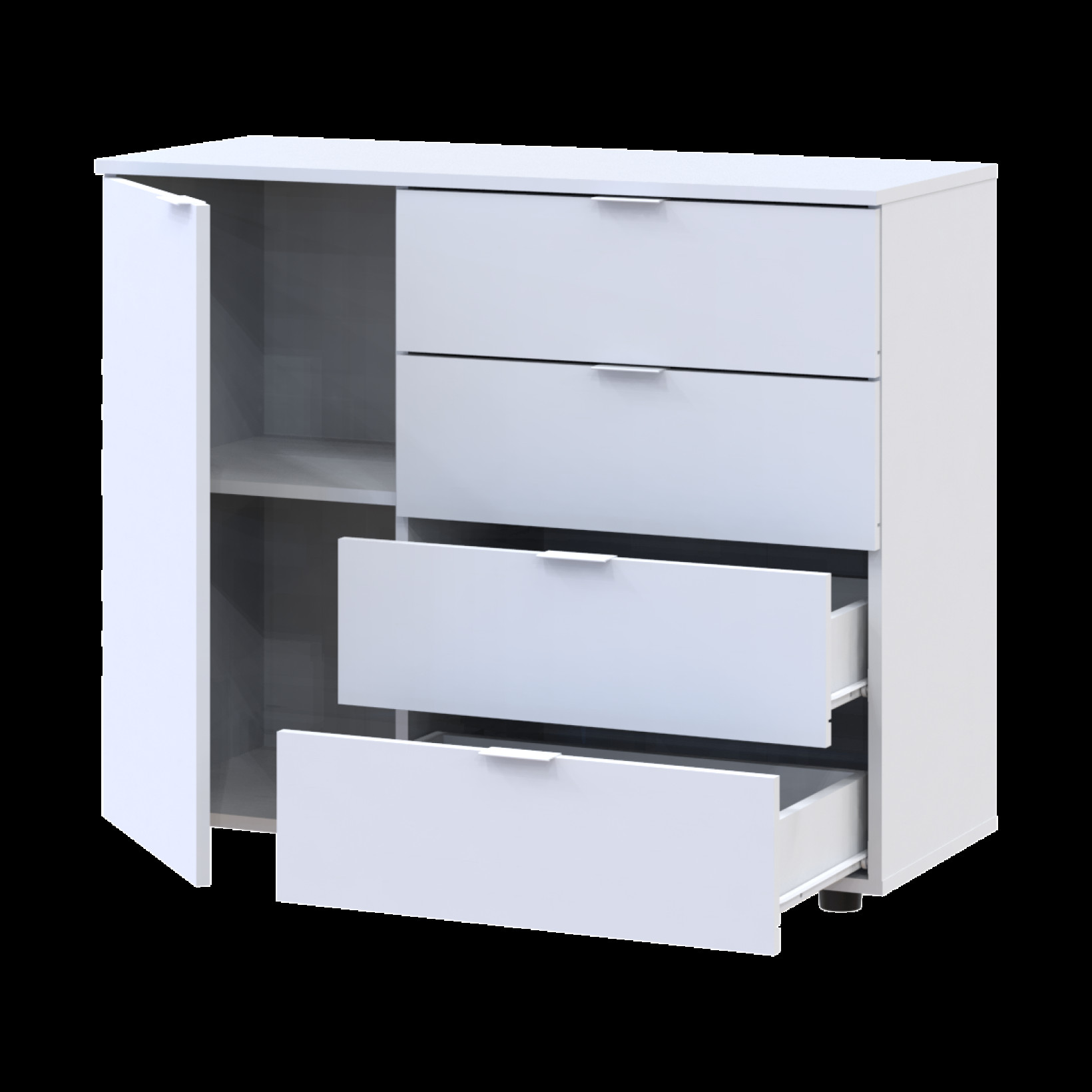 Комод GС1 Doros 100х40х81,2 (41510028) Белый