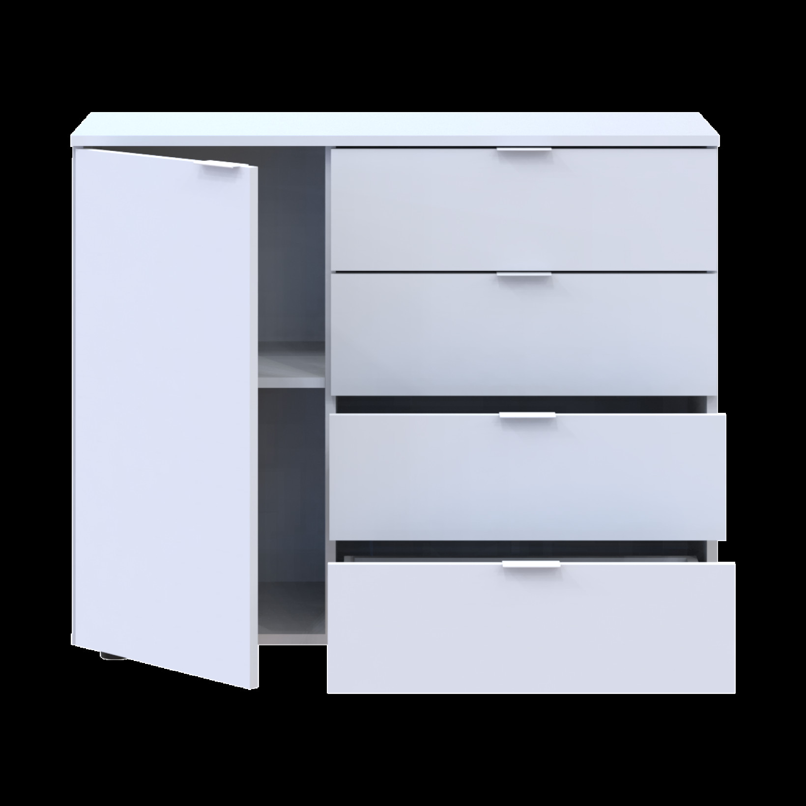 Комод GС1 Doros 100х40х81,2 (41510028) Белый