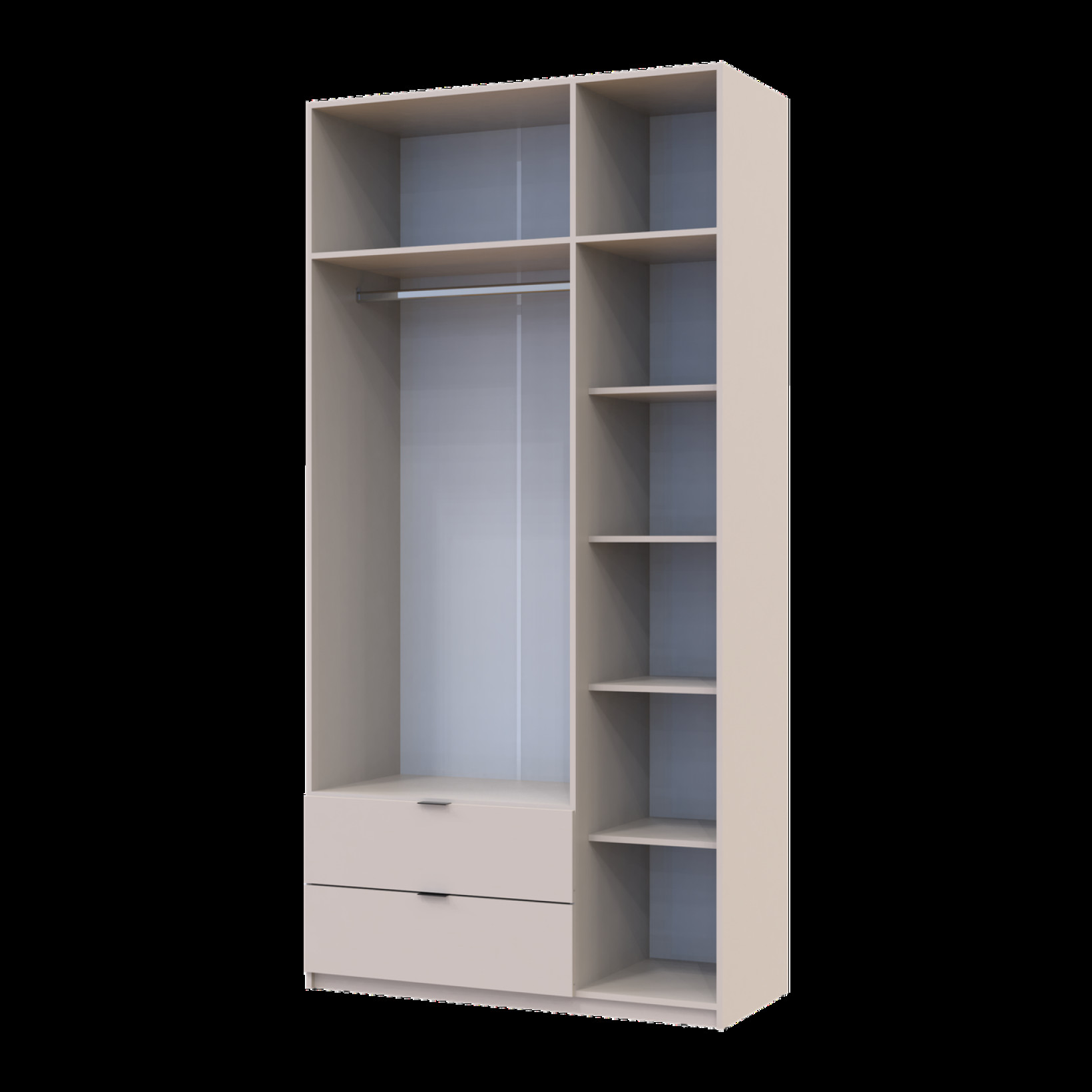 Шкаф для одежды Лукас 3 ДСП 120х50х240 (80737798) Кашемир