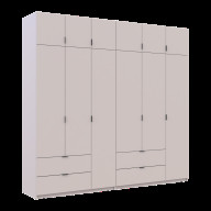 Шкаф для одежды DorosЛукас 3+3 ДСП 255х50х240 (42005112) Кашемир 