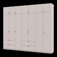 Шкаф для одежды Doros Лукас 3+4 ДСП 280х50х240 (42005120) Кашемир