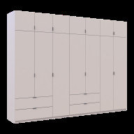 Шкаф для одежды Doros  Лукас 3+4 ДСП 315х50х240 (42005136) Кашемир