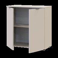 Комод Doros Рон 3 2 фасада 80х38х81 (41516045) Кашемир Комод Doros Рон 3 2 фасада 80х38х81 (41516045) Кашемир