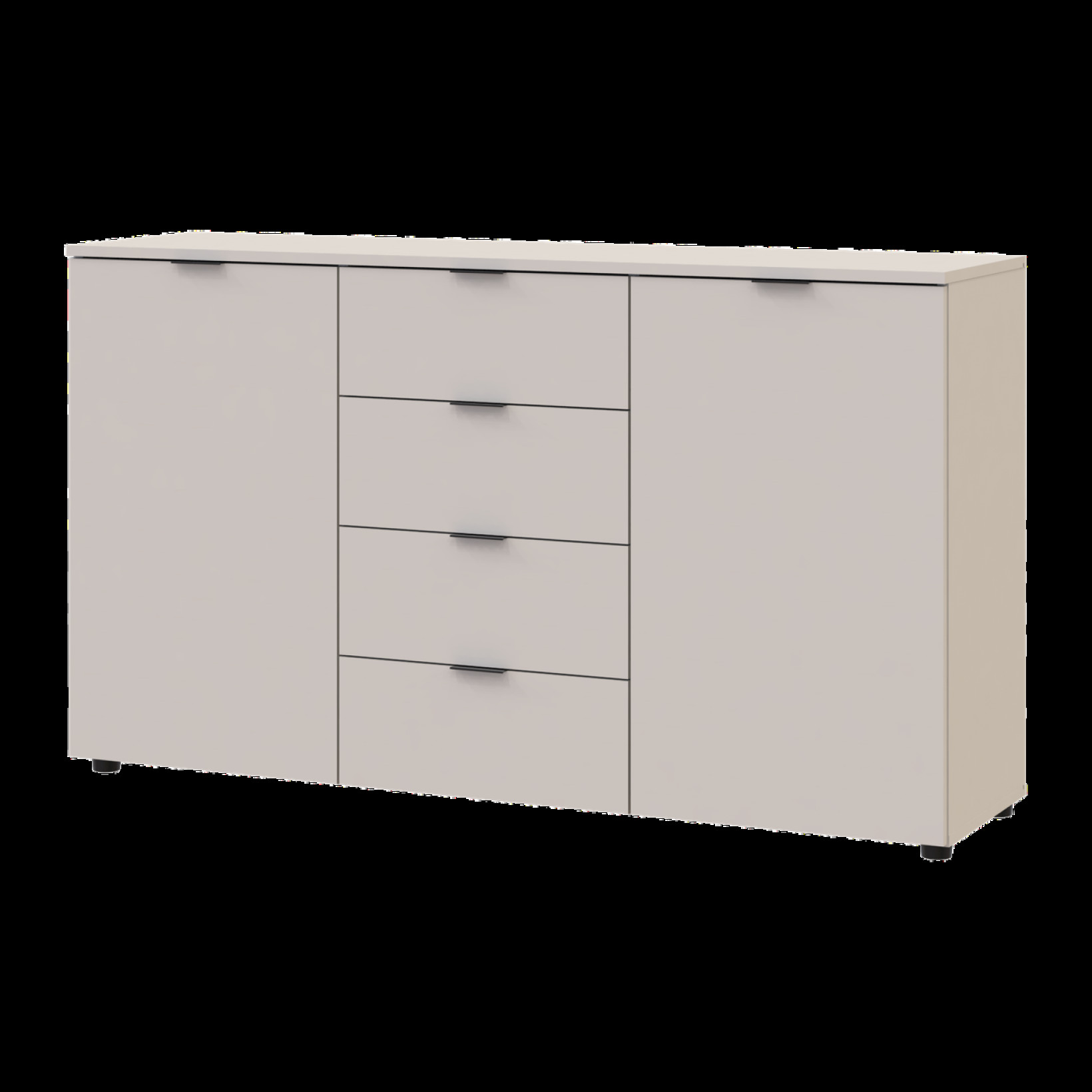 Комод Doros Рон 5 2 фасада 4 шухляды 140х38х81 (41516047) Кашемир