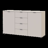 Комод Doros Рон 5 2 фасада 4 шухляды 140х38х81 (41516047) Кашемир