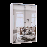 Шкаф купе Doros Сити Лайт 2 Зеркала 150х45х225 (80736362) Кашемир Шкаф купе Doros Сити Лайт 2 Зеркала 150х45х225 (80736362) Кашемир