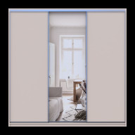 Шкаф купе Doros Сити Лайт 2 ДСП/1 зеркало 225х60х225 (80736383) Кашемир Шкаф купе Doros Сити Лайт 2 ДСП/1 зеркало 225х60х225 (80736383) Кашемир