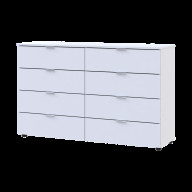 Комод Doros Рон 8 на 8 Ящичков 130х38х81 (41516172) Белый Комод Doros Рон 8 на 8 Ящичков 130х38х81 (41516172) Белый