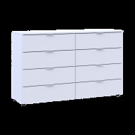 Комод Doros Рон 8 на 8 Ящичков 130х38х81 (41516172) Белый Комод Doros Рон 8 на 8 Ящичков 130х38х81 (41516172) Белый