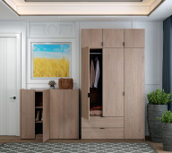 Тумба для обуви Doros Кассель 4 ДСП 128х40х110 (41516216) Канноло