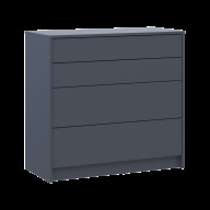 Комод Дейл  4Ш 90х41х85 (41516236) Doros Графит